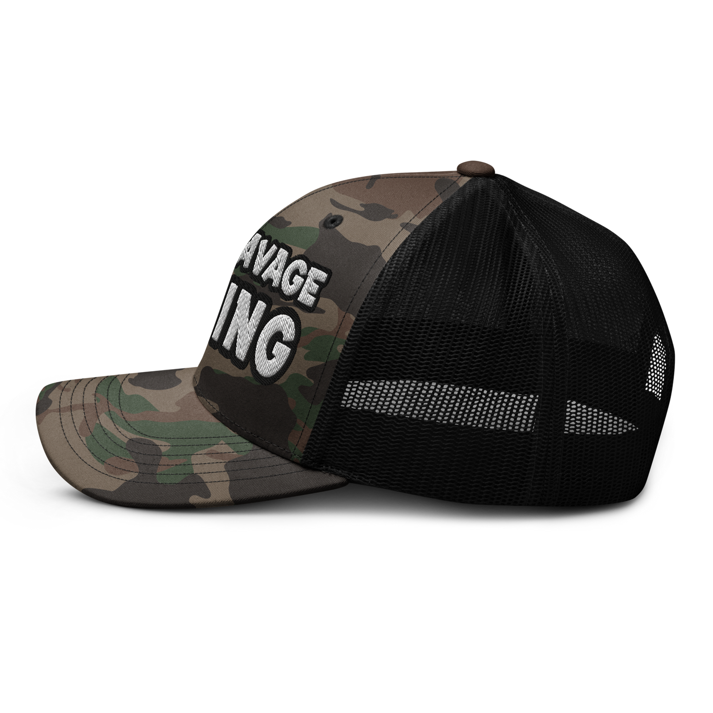 Griff Savage Gaming Camo Trucker Hat