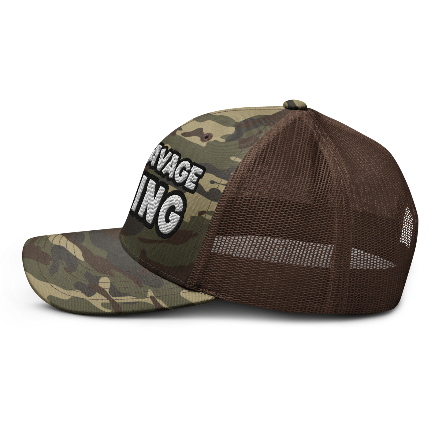 Griff Savage Gaming Camo Trucker Hat