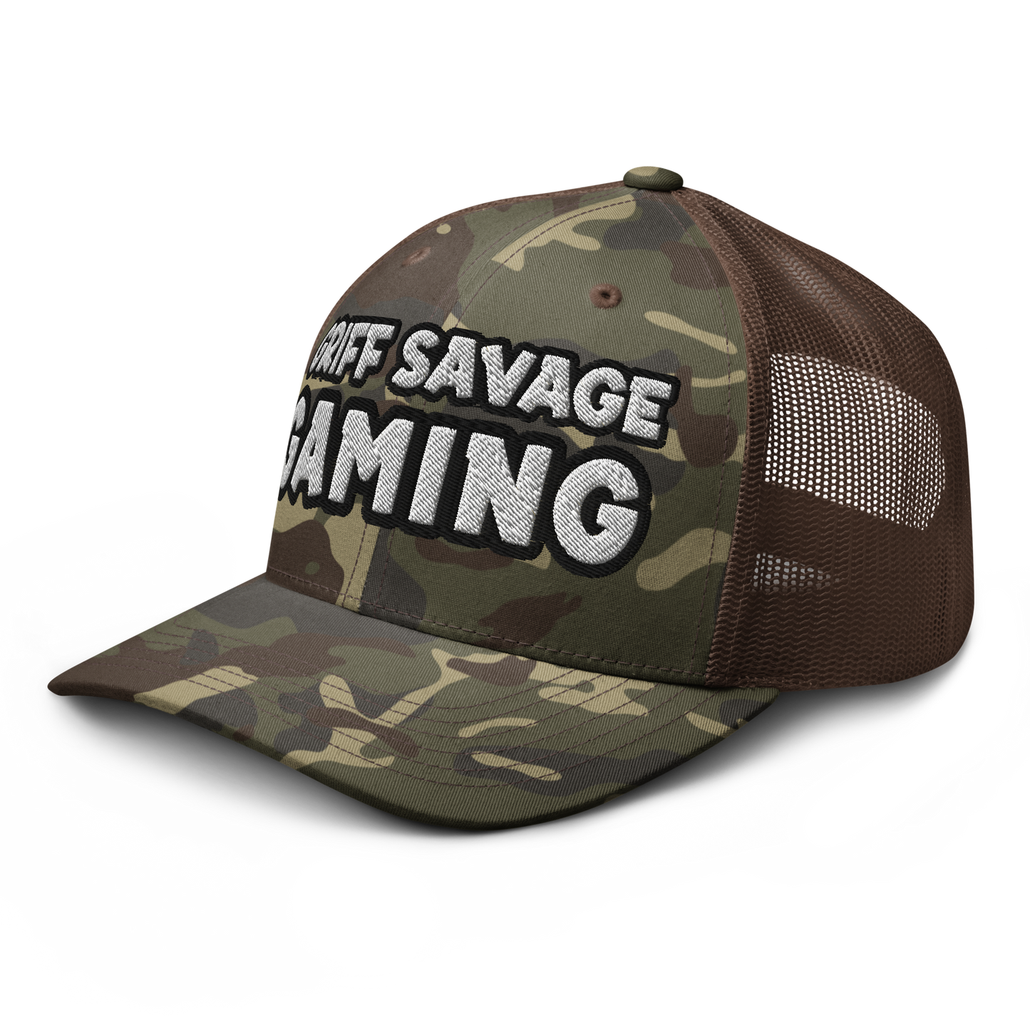 Griff Savage Gaming Camo Trucker Hat