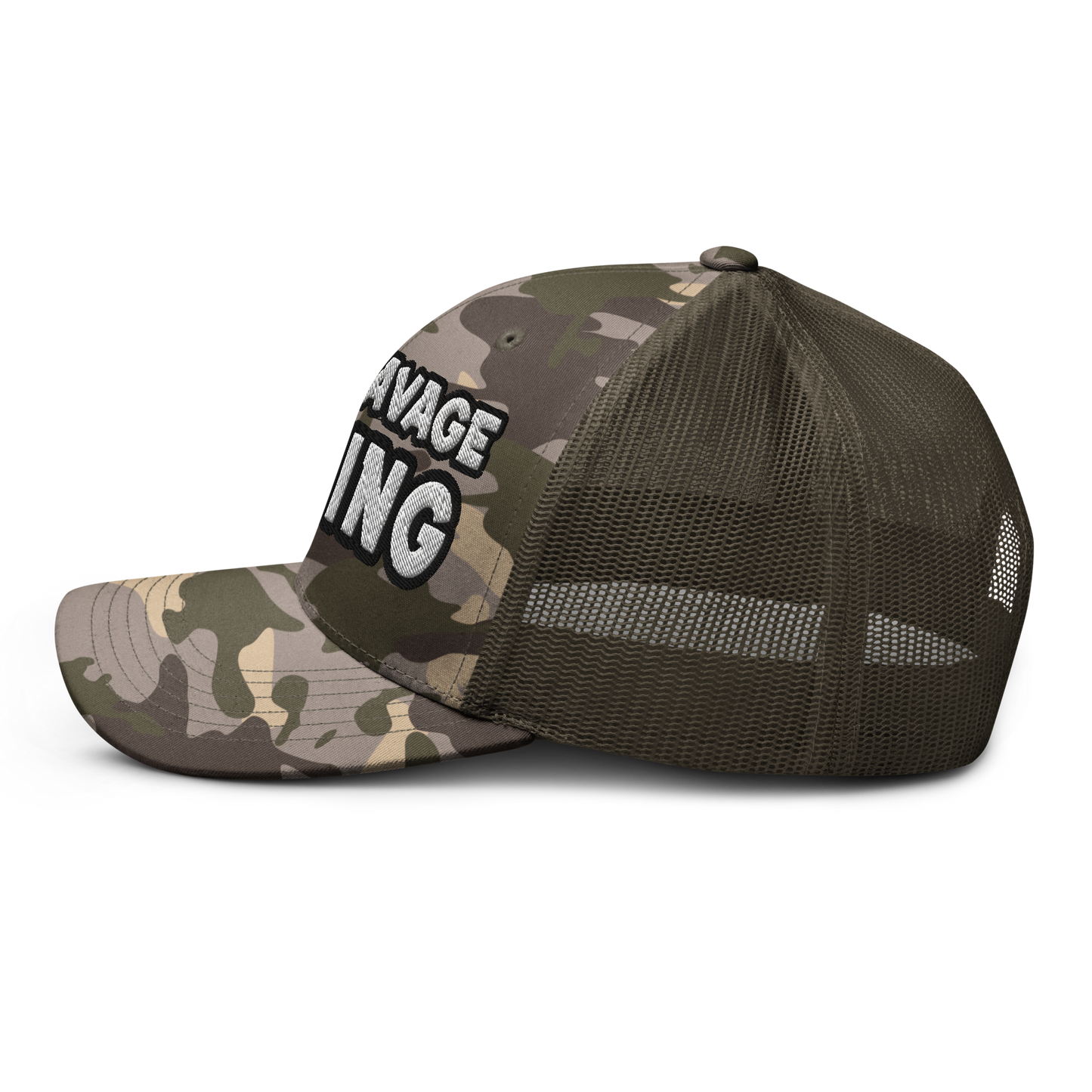 Griff Savage Gaming Camo Trucker Hat