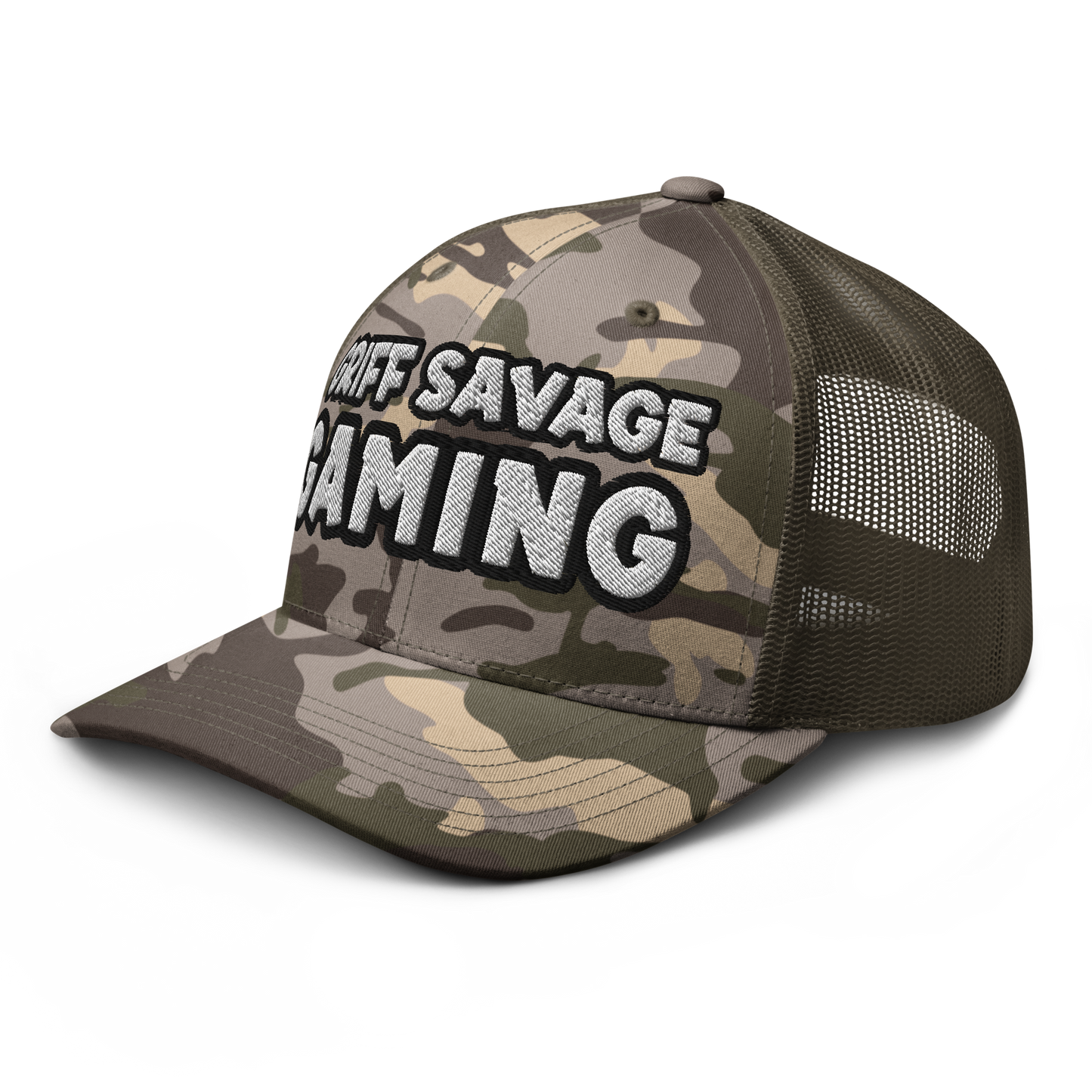 Griff Savage Gaming Camo Trucker Hat