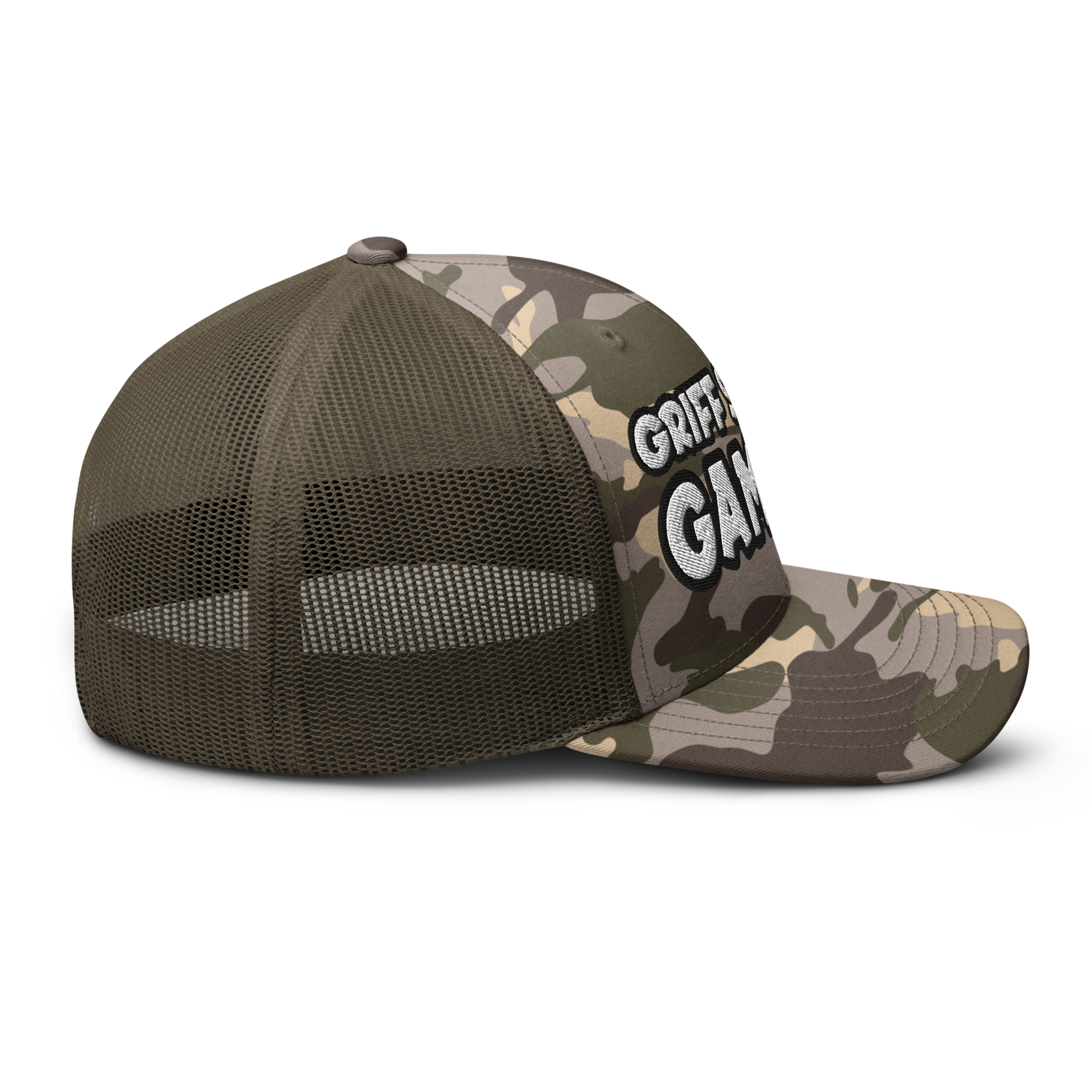 Griff Savage Gaming Camo Trucker Hat