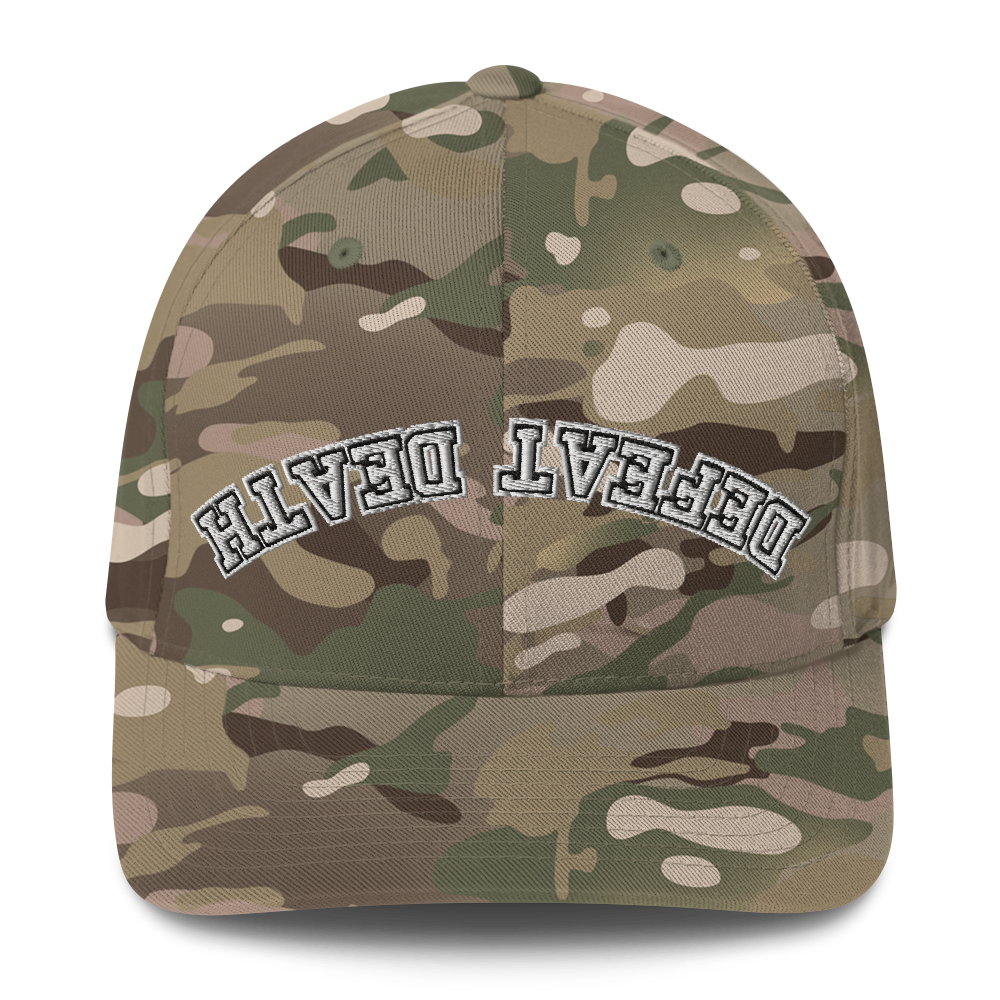 Nine8Twelve Defeat Death FlexFit Hat