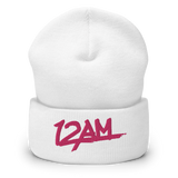 12AM Pink Logo Beanie
