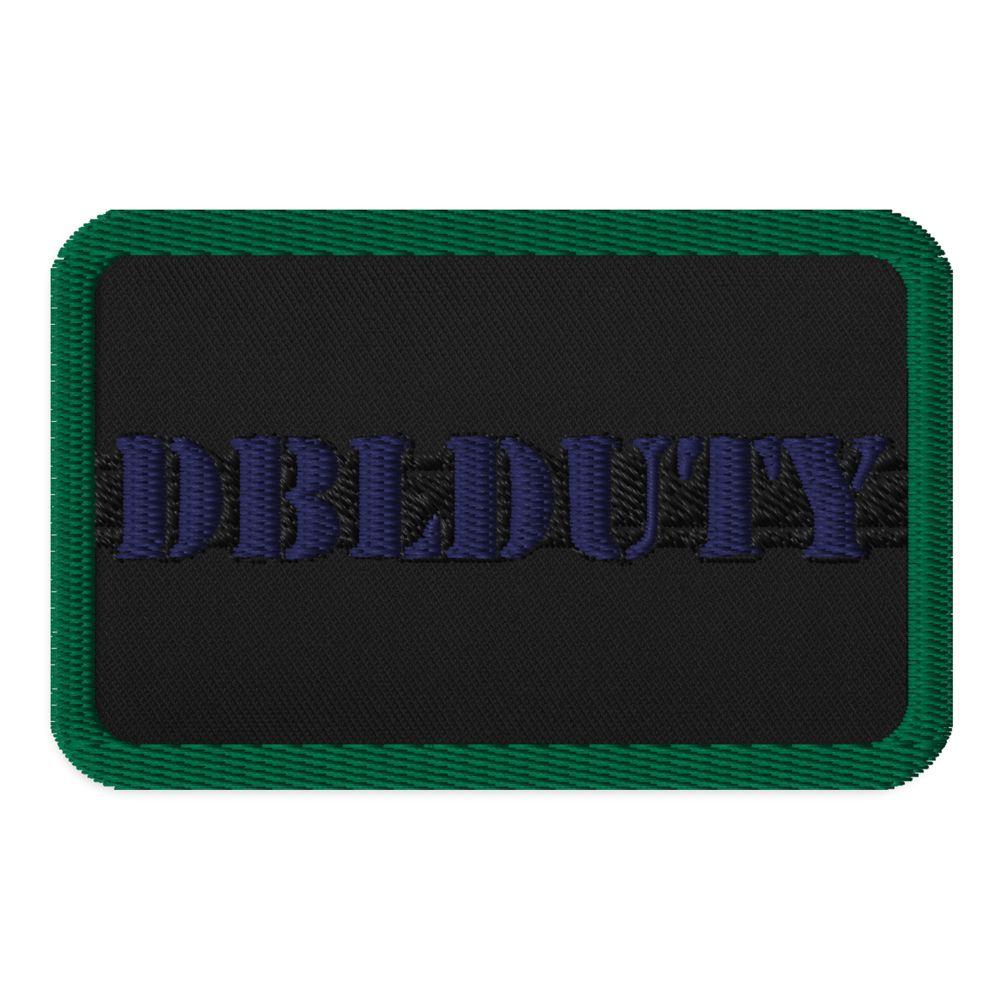 DBLduty Embroidered Patch