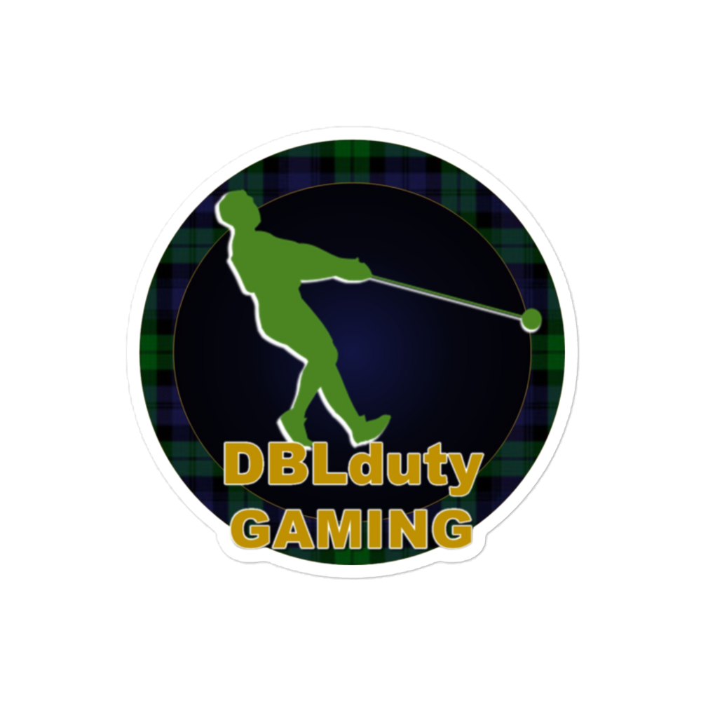 DBLduty Kiss-Cut Sticker