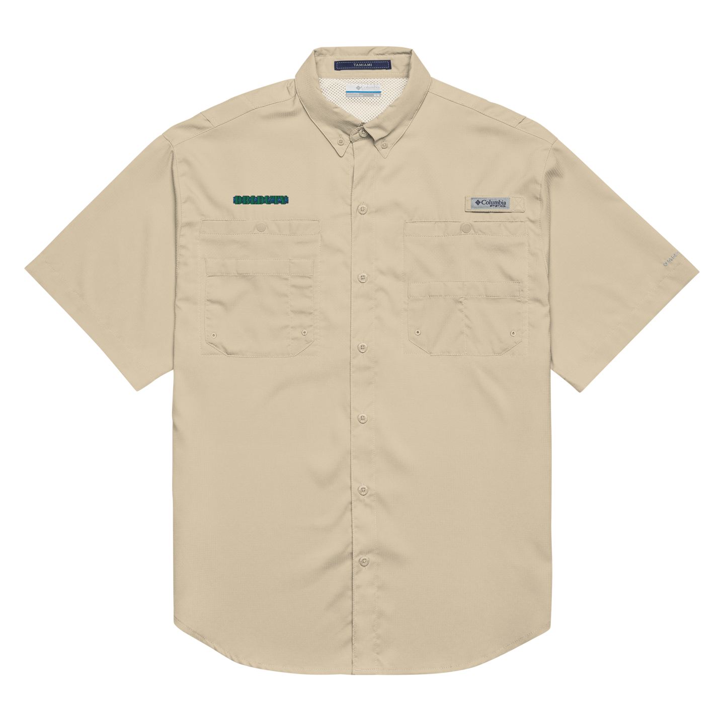 DBLduty Columbia Fishing Short Sleeve Button Down