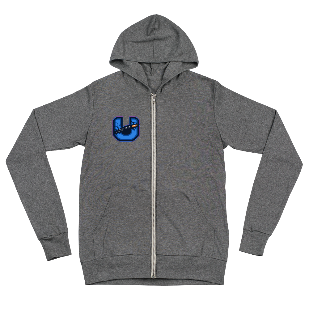 Untethered zip hoodie