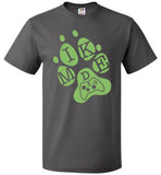 Mike D Gaming Green Logo Tee
