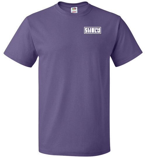 Swoly White Double Logo Classic Tee