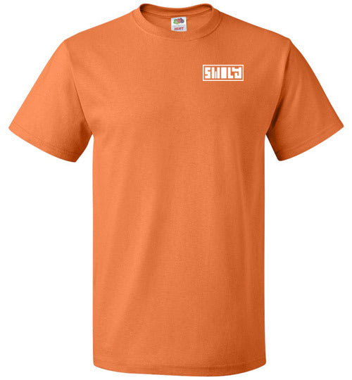 Swoly White Double Logo Classic Tee