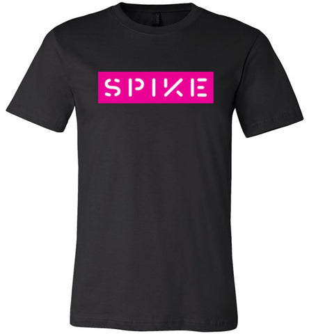 Spike Pink Logo Premium Tee