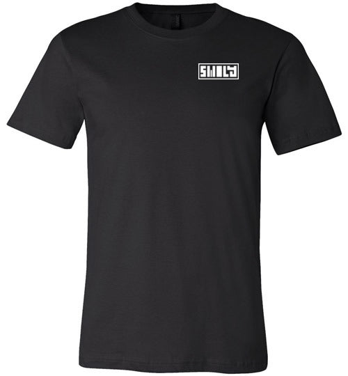 Swoly White Double Logo Premium Tee