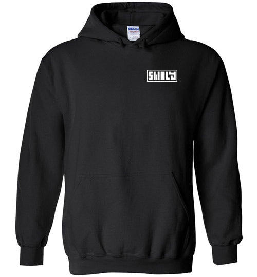 Swoly White Double Logo Hoodie