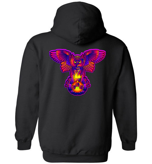 Swoly White Double Logo Hoodie