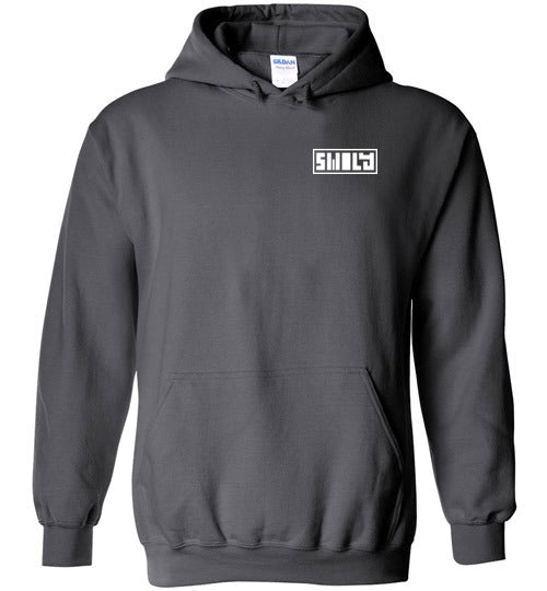 Swoly White Double Logo Hoodie