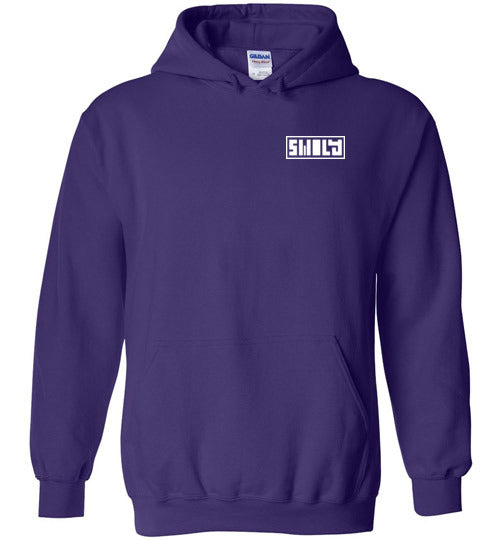 Swoly White Double Logo Hoodie