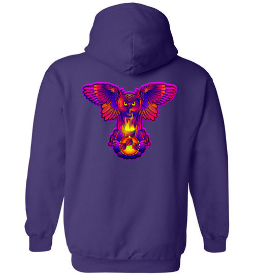 Swoly White Double Logo Hoodie