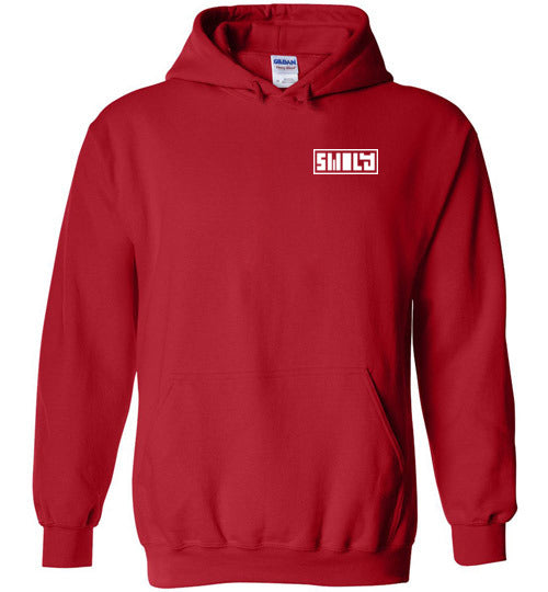 Swoly White Double Logo Hoodie