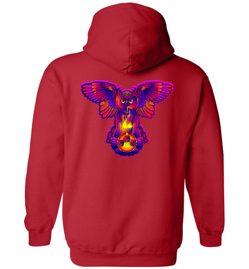 Swoly White Double Logo Hoodie