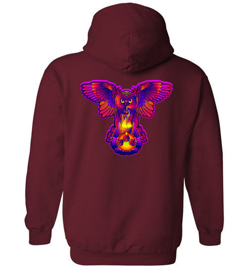 Swoly White Double Logo Hoodie