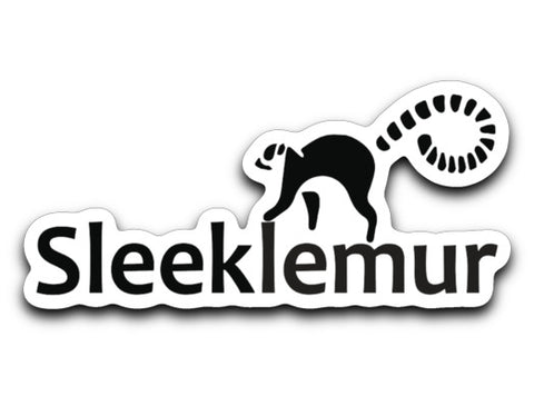 SleekLemur Logo Sticker