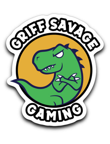 Griff Savage Gaming Sticker