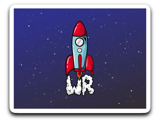 Wanderingrocket Sticker