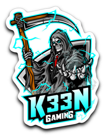K33N Gaming Sticker