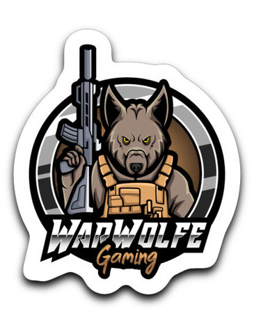 WarWolfe Gaming Sticker