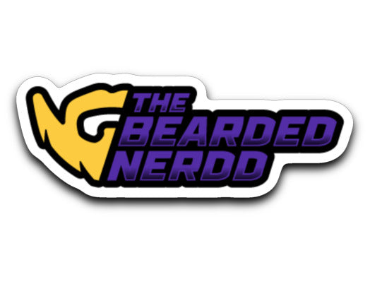 TheBeardedNerdd Sticker