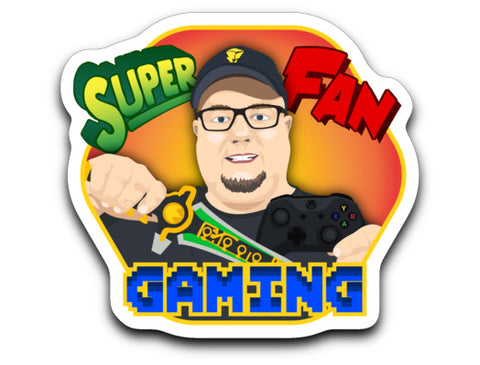 Super Fan Gaming Sticker