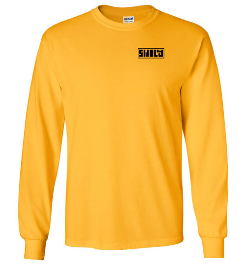 Swoly Black Double Logo Longsleeve Tee