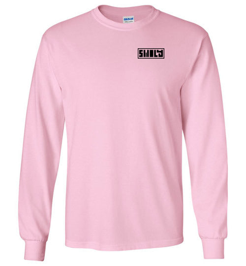 Swoly Black Double Logo Longsleeve Tee