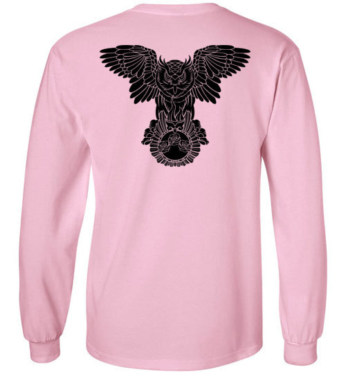 Swoly Black Double Logo Longsleeve Tee