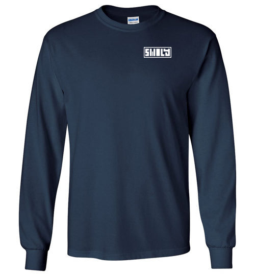Swoly White Double Logo Longsleeve Tee