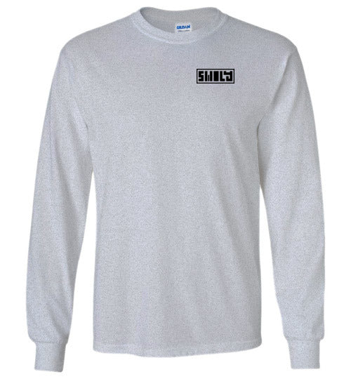 Swoly Black Double Logo Longsleeve Tee