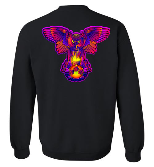 Swoly White Double Logo Crewneck