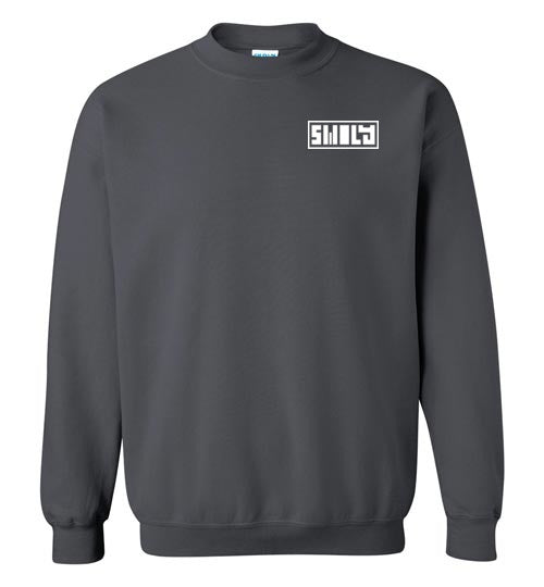 Swoly White Double Logo Crewneck