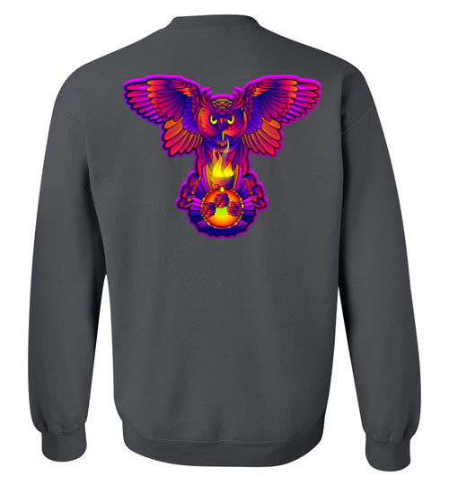 Swoly White Double Logo Crewneck