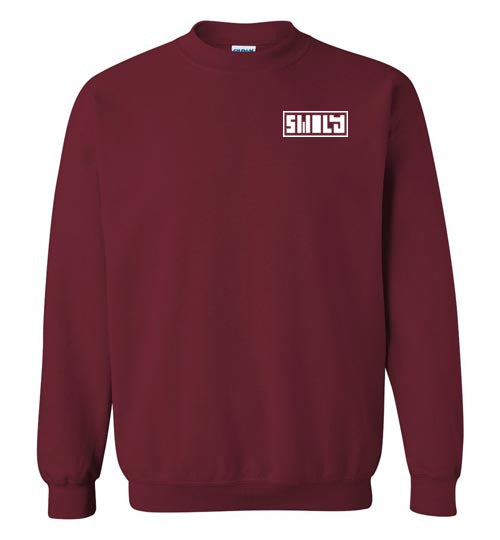 Swoly White Double Logo Crewneck