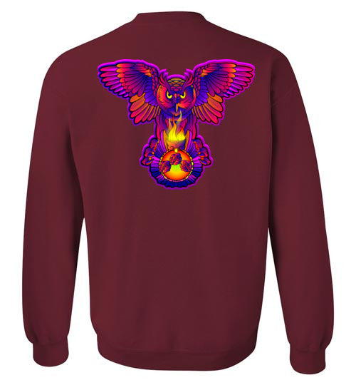 Swoly White Double Logo Crewneck