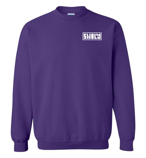 Swoly White Double Logo Crewneck