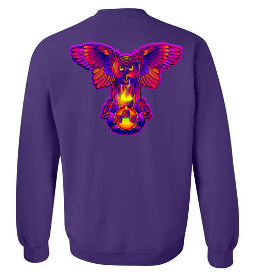 Swoly White Double Logo Crewneck