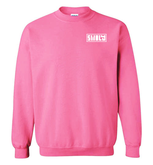 Swoly White Double Logo Crewneck