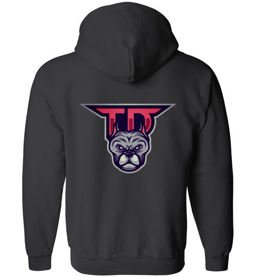 T-dogg Gaming Logo Zip-Up Hoodie