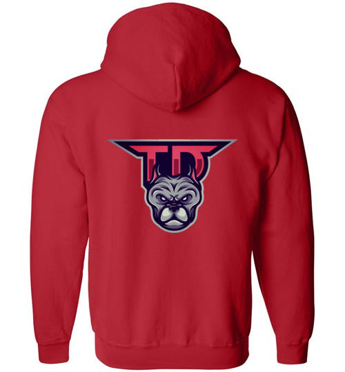 T-dogg Gaming Logo Zip-Up Hoodie