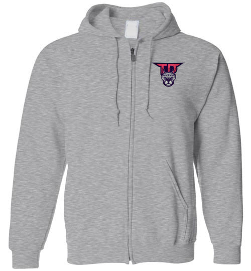 T-Dogg gaming Double Logo Zip Up