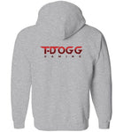 T-Dogg gaming Double Logo Zip Up
