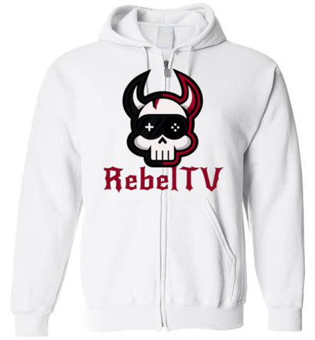 RebelTV Zip Up Hoodie